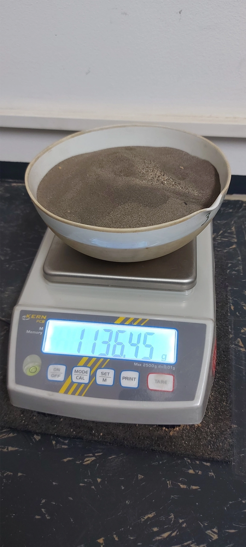 Bodenmechanisches Labor Rohstoffmessungen